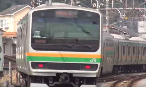 東海道線のE231系