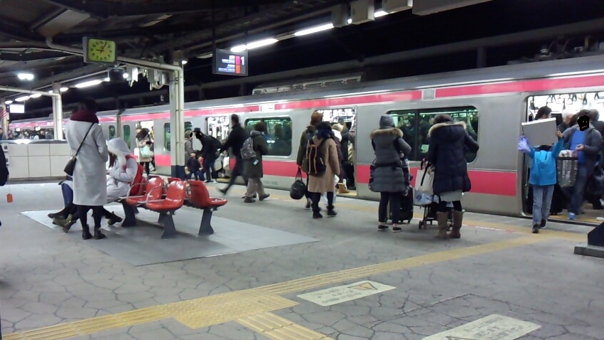 京葉線の舞浜駅