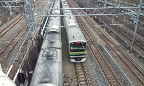 東海道線と上野東京ライン