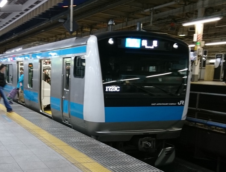 京浜東北線 朝ラッシュの混雑の激しさはそうでもない たくみっく