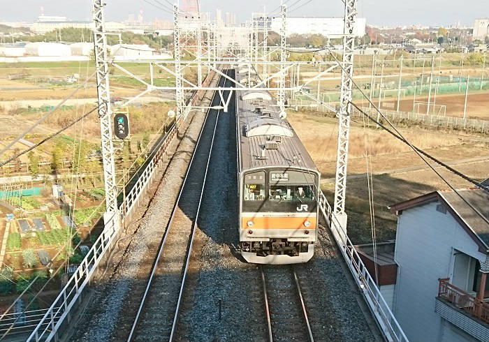 京葉線へ直通する武蔵野線