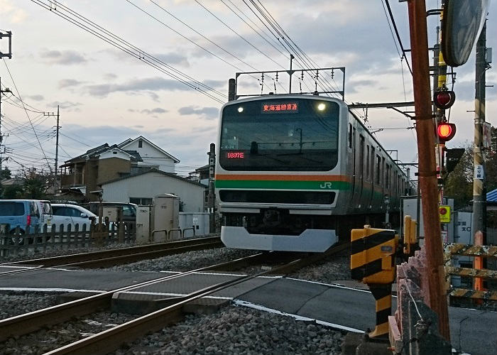 京浜東北線と並行する上野東京ライン