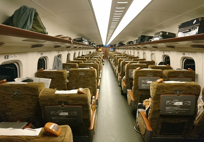 山陽新幹線のおすすめ座席