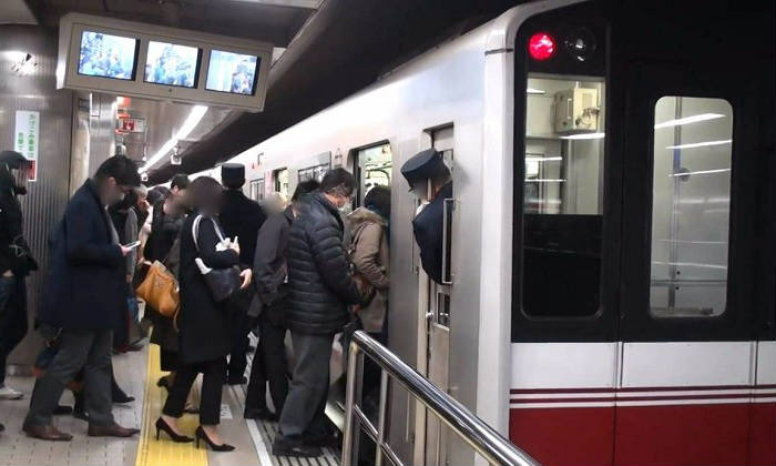 関西圏の鉄道の混雑率の調査結果
