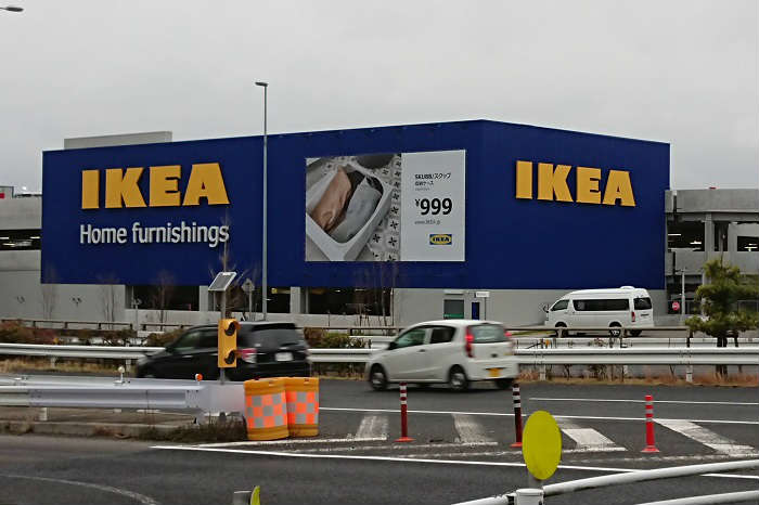 IKEAの駐車場